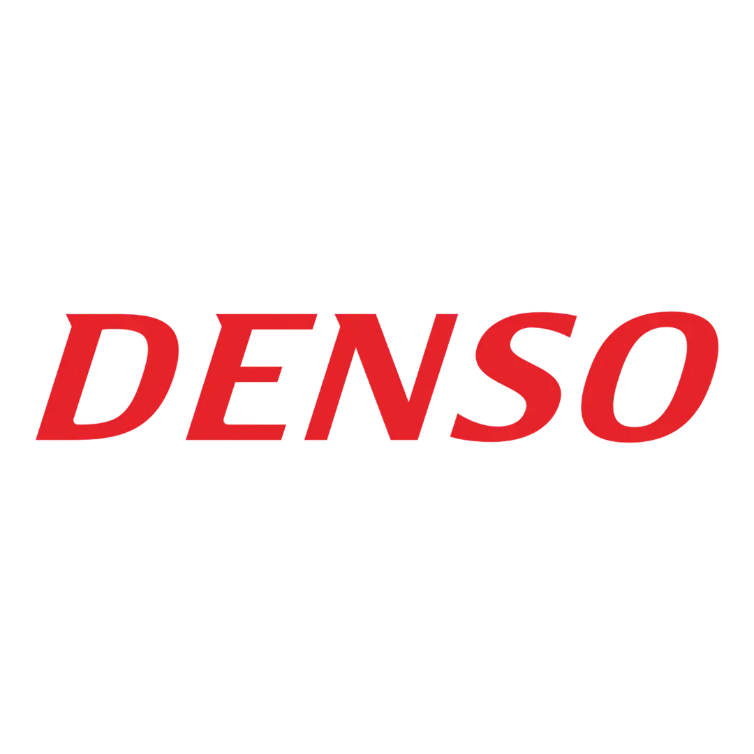 DENSO Auto Parts logo on spark plug and sensor