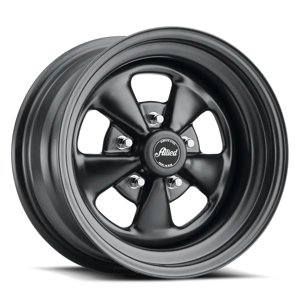 Allied 65B Super Spoke 15X6 5X114.3 ET -3mm Black