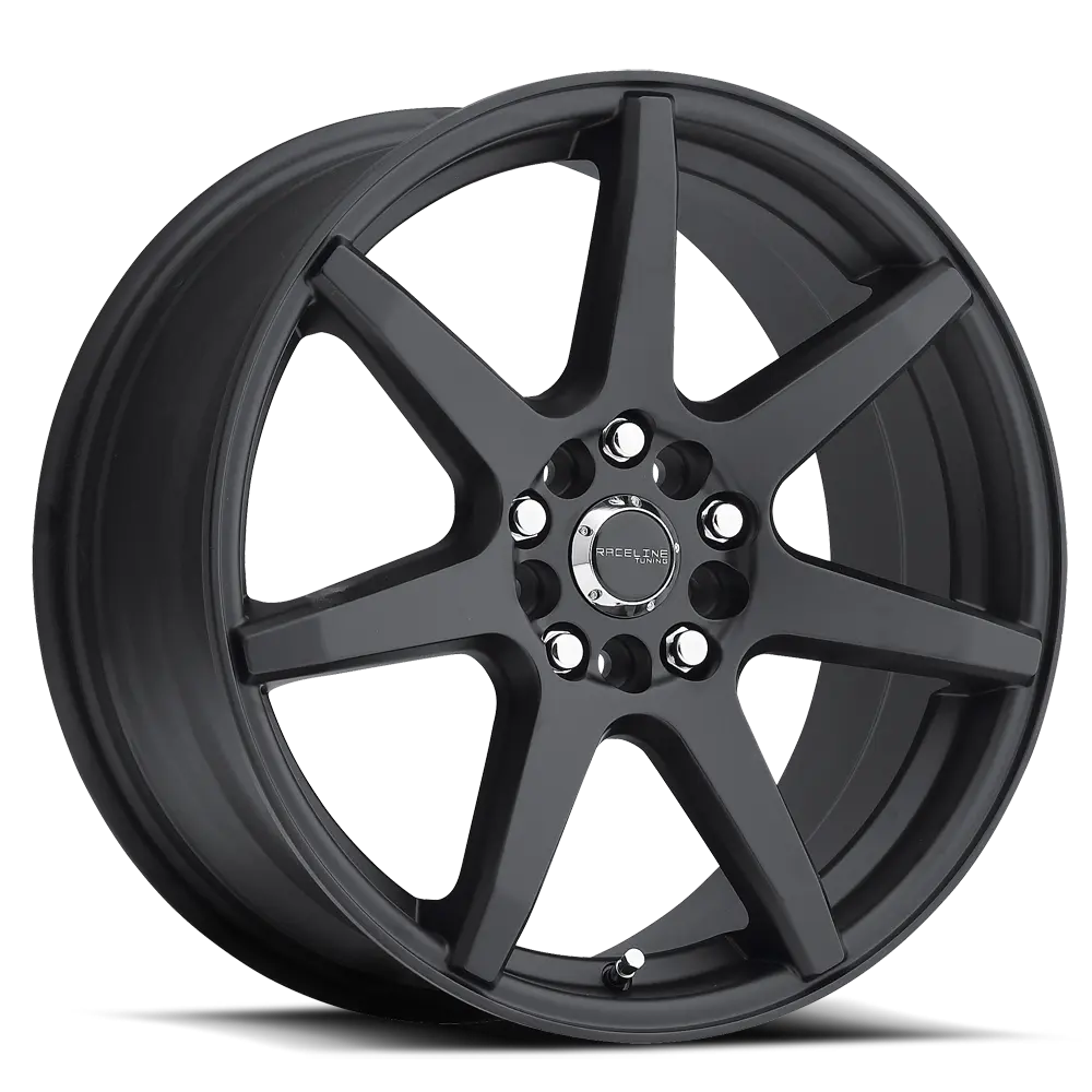 Raceline Evo 131B 18X7.5 5X108 / 5X114.3 ET 42mm Satin Black