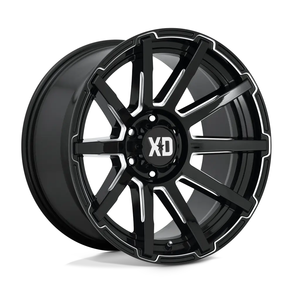 XD XD847 Outbreak 20X9 5X150 ET 30mm Gloss Black Milled