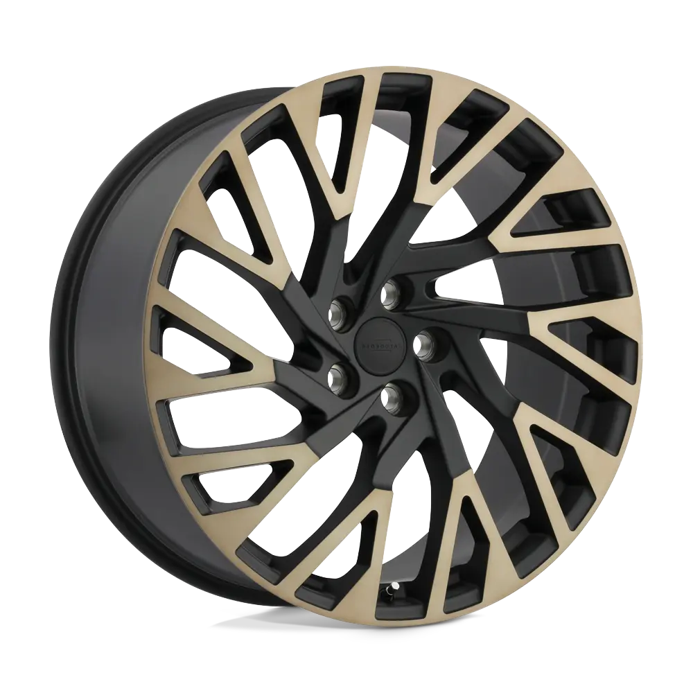 Redbourne Westminster 22X10 5X120 ET 37mm Matte Black W /Machined Face & Dark Matte Tint - main product image