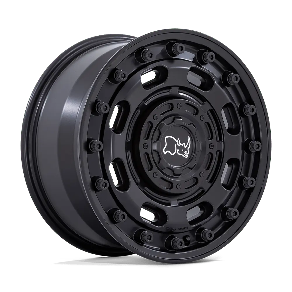 Black Rhino Atlas 17X8 6X130 ET 38mm Matte Black