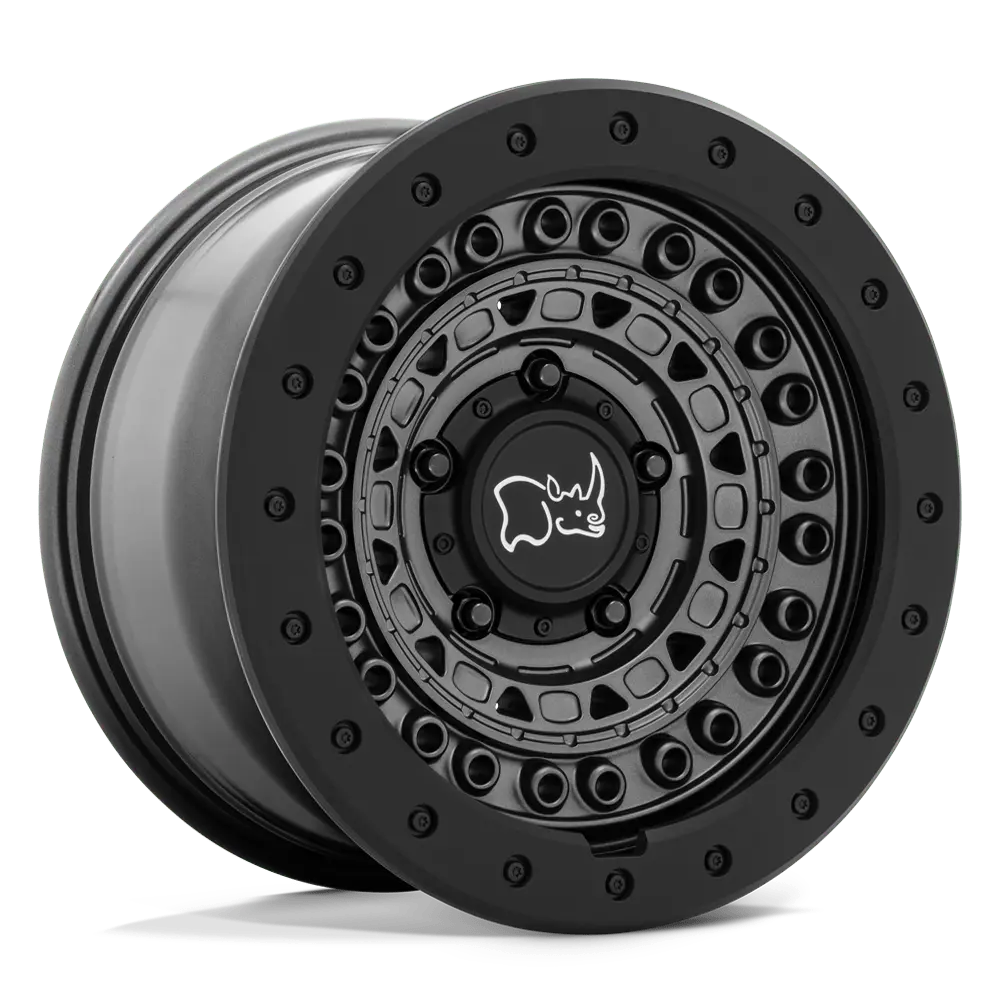 Black Rhino Barricade 17X8.5 6X139.7 ET 0mm Gun Black With Black Rock Guard