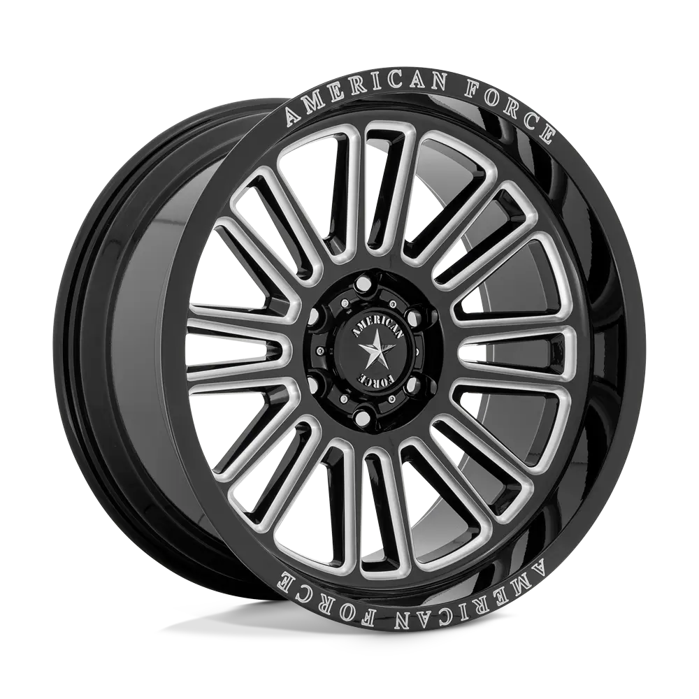 American Force AC003 Weapon 20X10 6X135 -18 mm Gloss Black Milled - image principale du produit