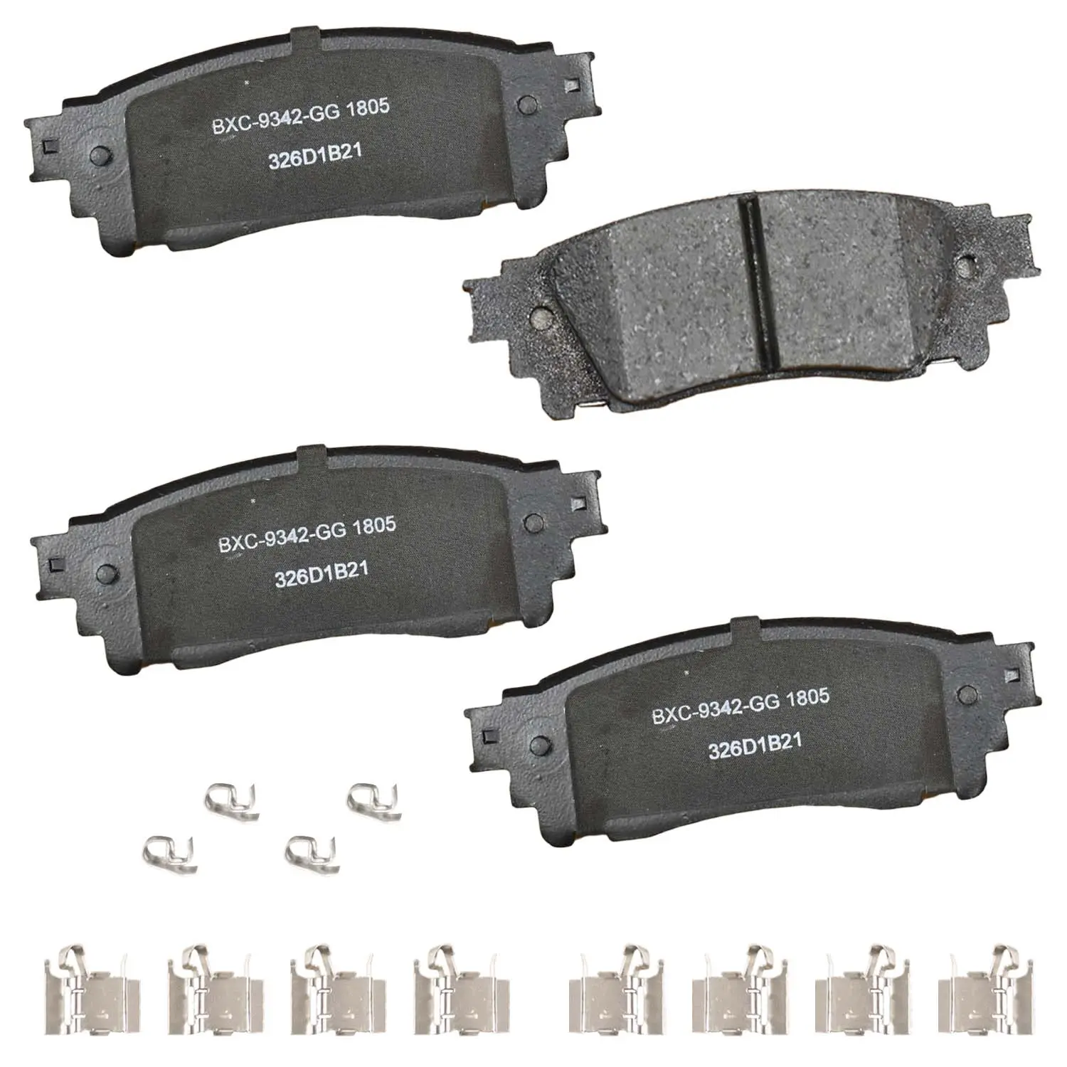 Bendix Premium Ceramic Disc Brake Pads - image principale du produit