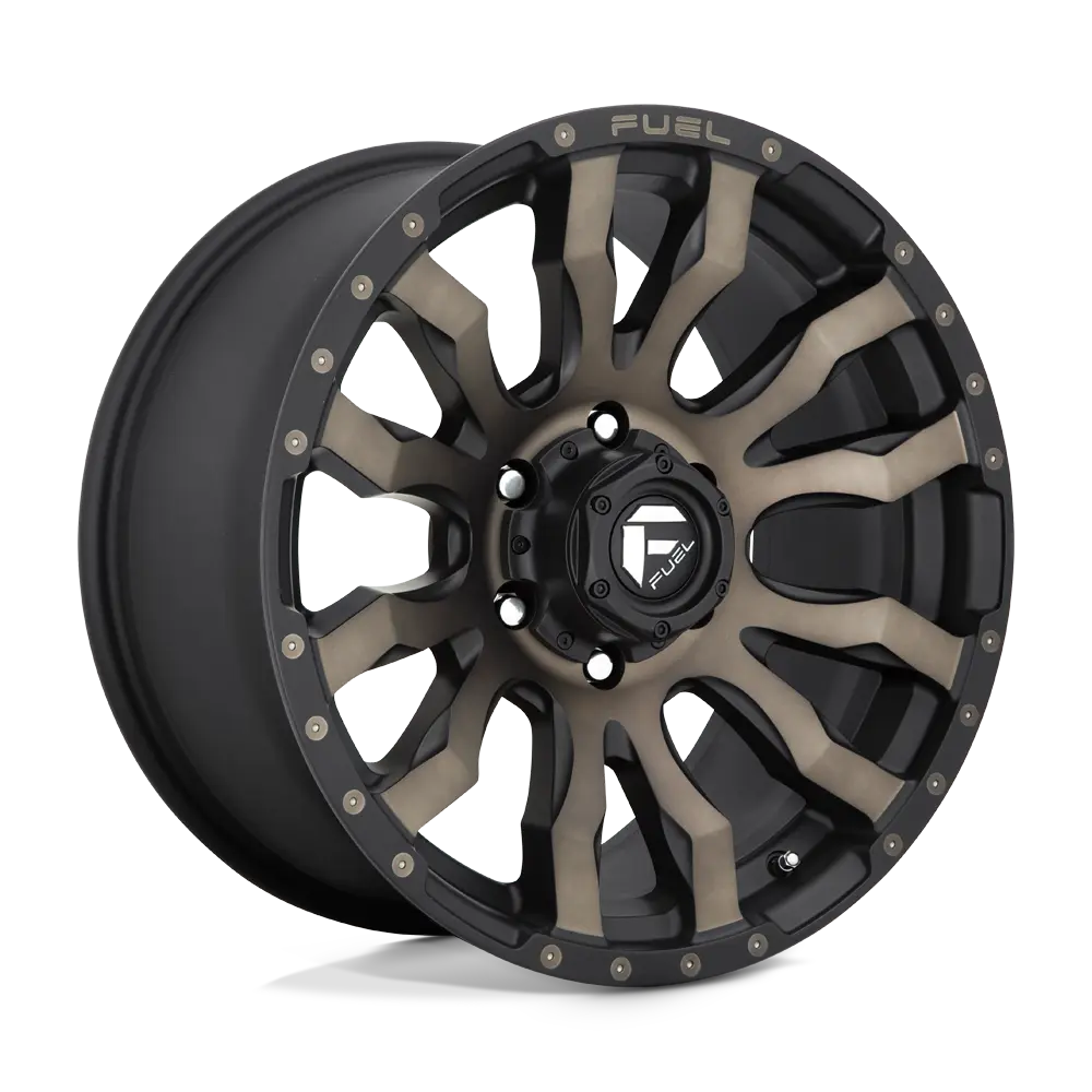 Fuel Off-Road D674 Blitz 18X9 8X170 ET 1mm Matte Black Double Dark Tint