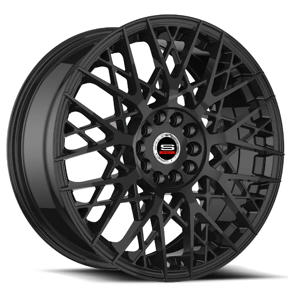 SPEC-1 Wheels SP-53 17X7.5 5X110 / 5X114.3 ET 42mm Gloss Black