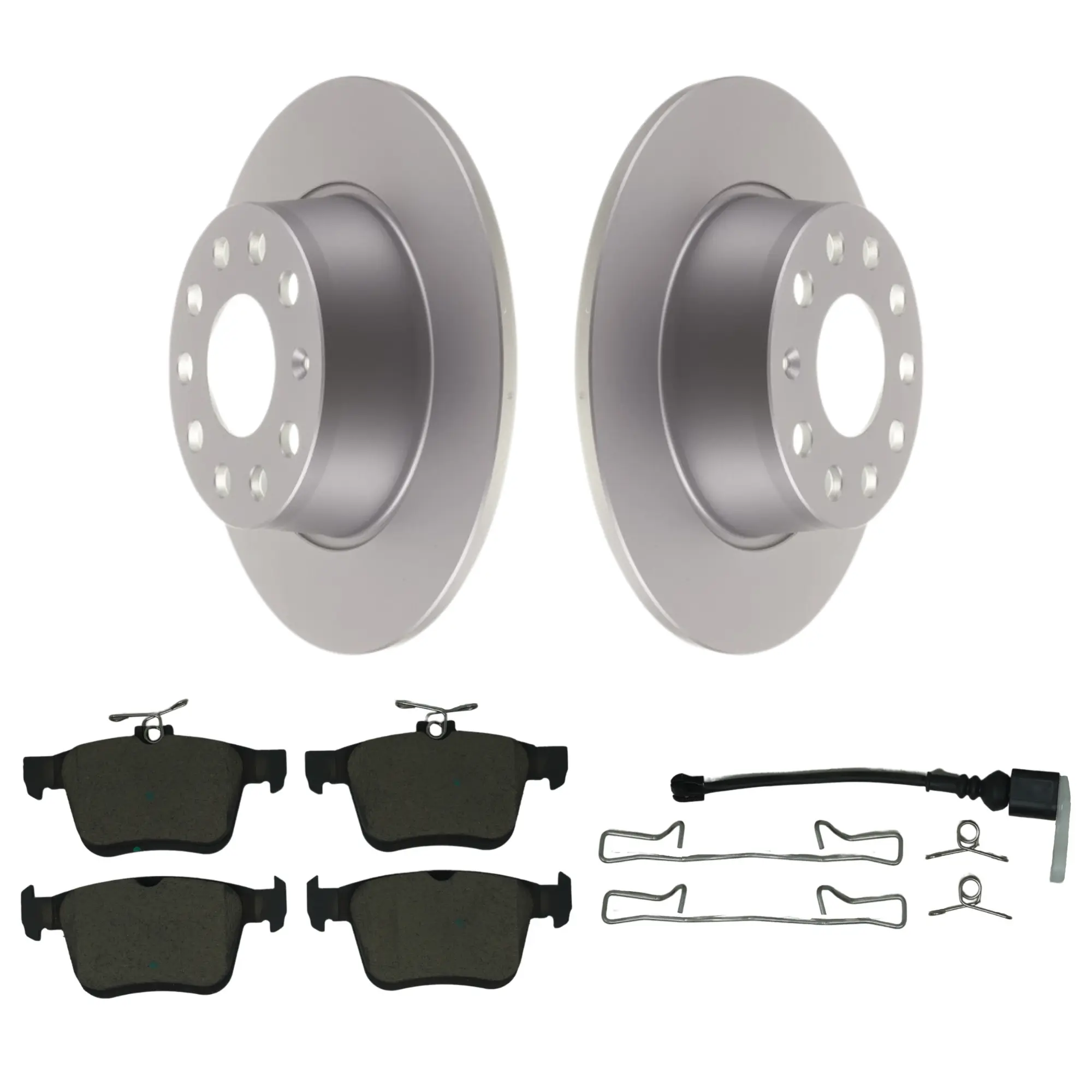 Coated Brake Rotor & Ceramic Pad Kit - image principale du produit