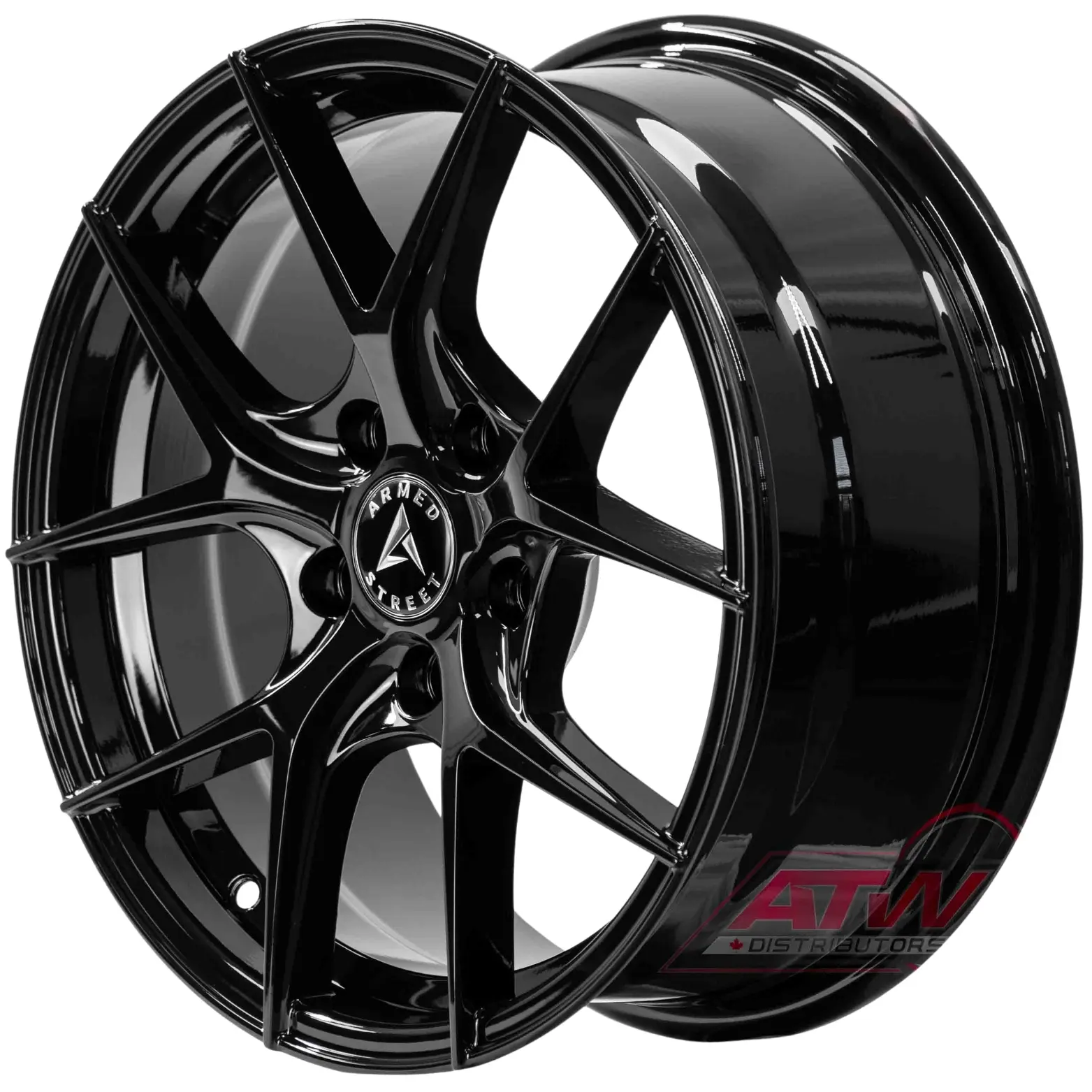 Armed Wheels Sniper 16X7 5X120 ET 35mm Gloss Black
