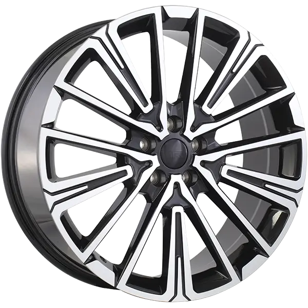 ART 397 20X8 5X112 ET 45mm Gloss Black - Machined Face - image principale du produit