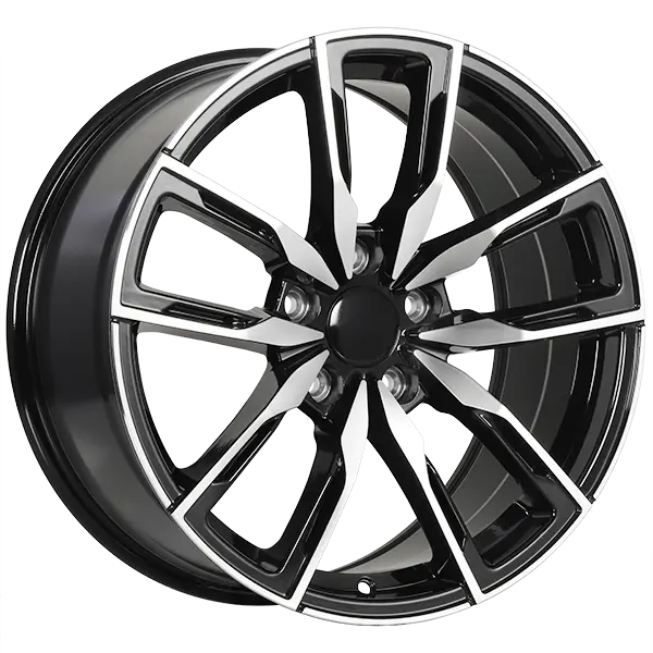 ART Replica 157 18X8.5 5X120 ET 35mm Gloss Black - Machined Face - main product image