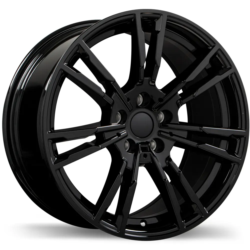 Replika R231 17X7.5 5X112 25mm Gloss Black - main product image