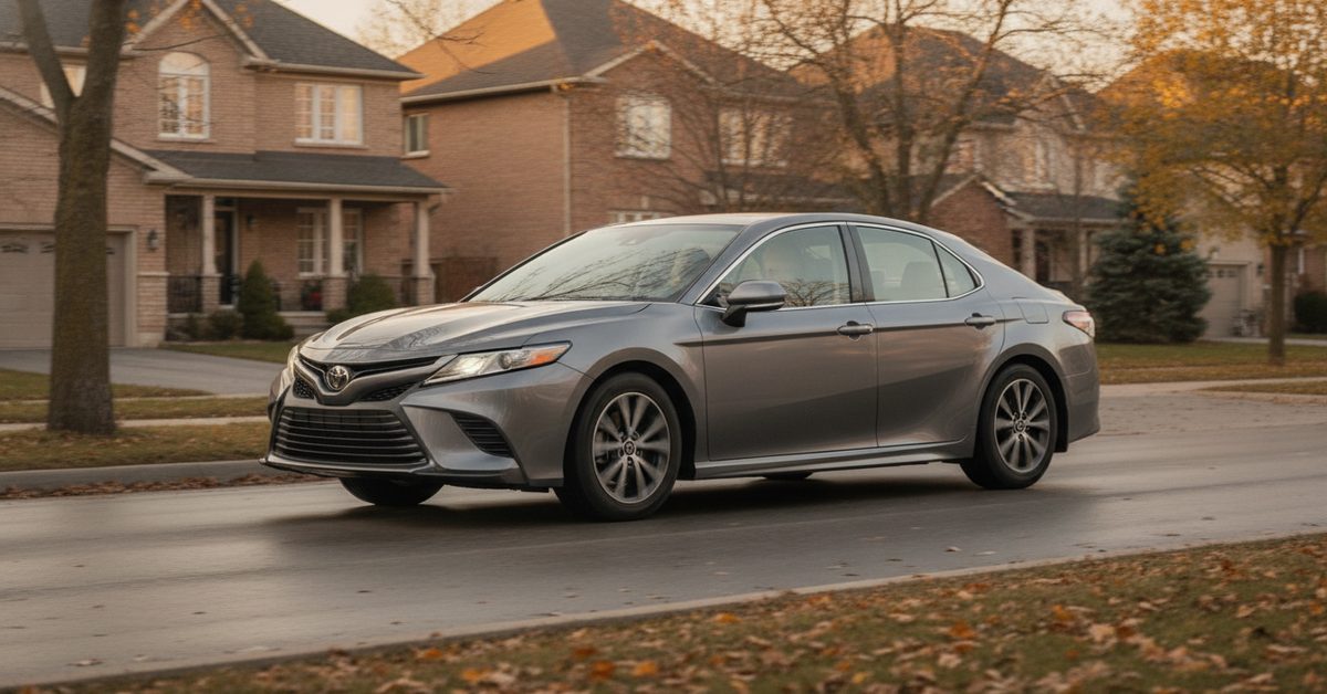 Meilleurs pneus pour Toyota Camry au Canada (2026) : selon la version, la saison et le budget